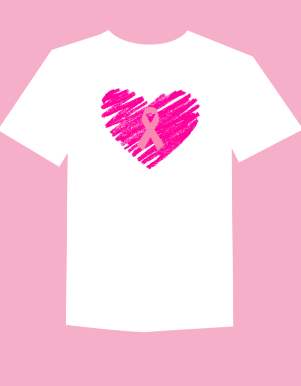 Ribbon Heart T-Shirt - Image 4