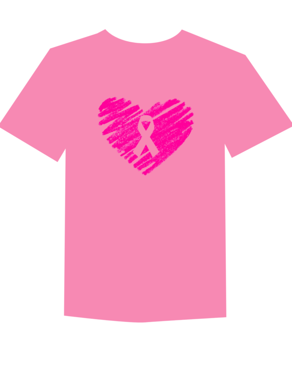 Ribbon Heart T-Shirt - Image 3